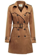 Womens Trench Coat Ladies Mac