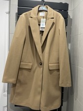 Ladies Camel Coat Size Small