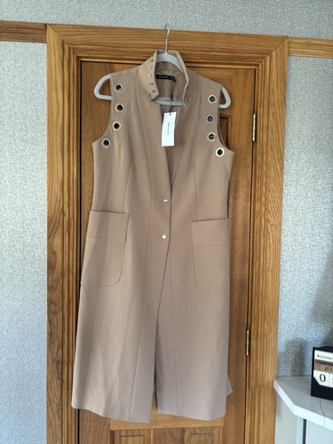 Ladies karen millen long - millen, camel