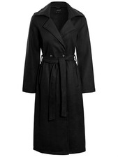 Womens Trench Coat Ladies Wool