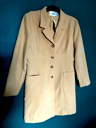 New trench coat camel brown - new,