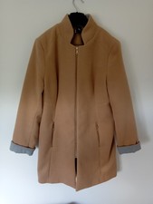 Gok For Tu Ladies Camel Coat