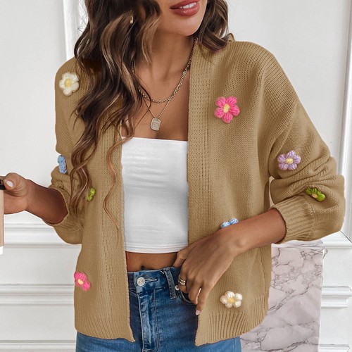 Ladies crochet flowers knitted - flowers,
