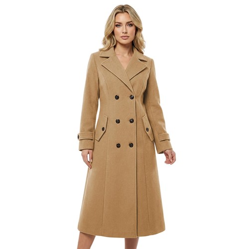 Ladies suede trench coat - ladies,